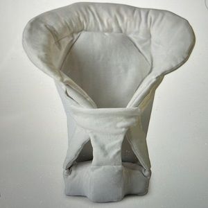 MiaMily Hipster Infant Insert Accessory for Baby Carriers - White.